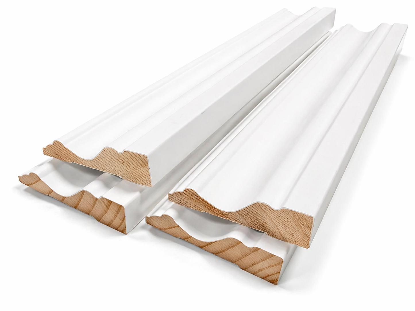 Pine Door & Window Casing – Acrylic Painted.