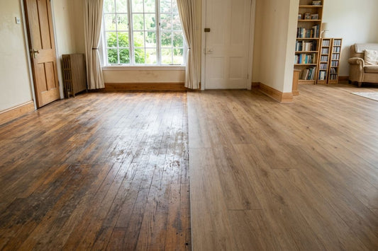 full flooring replacement vs partial floor repair cost