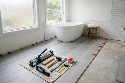How to Install SPC Flooring in a Bathroom