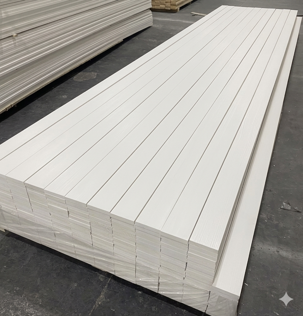 Pine wood Square Baseboard Moulding