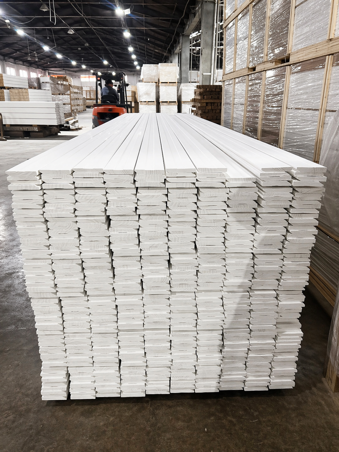 Pinewood  Baseboard – Smooth Acrylic Painted Finish