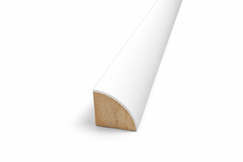 compare product Premium Acrylic Painted Pine Quarter Round